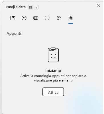 emoji tasto funzione windows